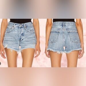 🌟 AGOLDE PARKER DENIM CUT OFF JEAN SHORTS SIZE 29